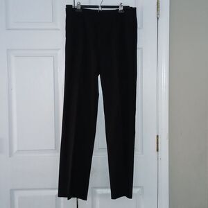 Banana Republic Martin Fit wool blend lined black dress pants Sz 4R